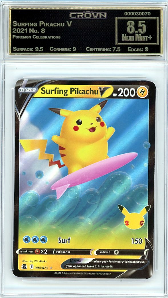 Surfing Pikachu V
