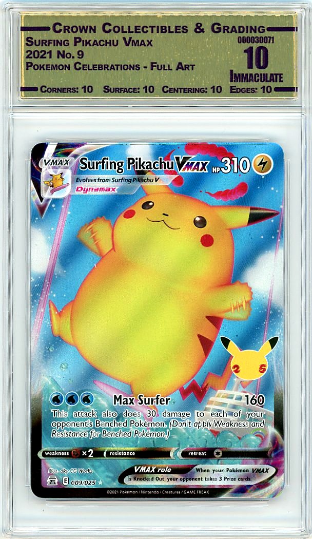Surfing Pikachu Vmax