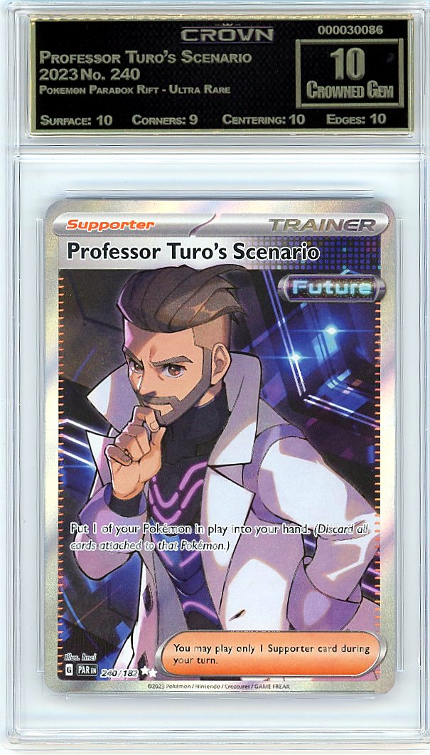 Professor Turo's Scenario