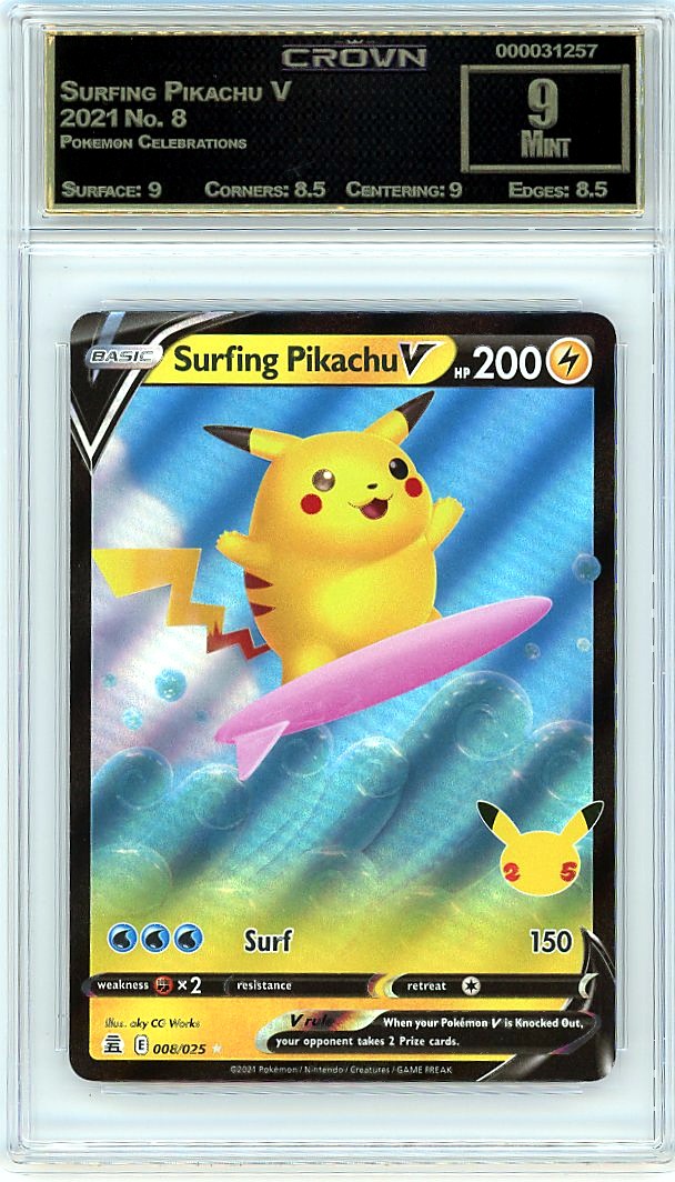 Surfing Pikachu V