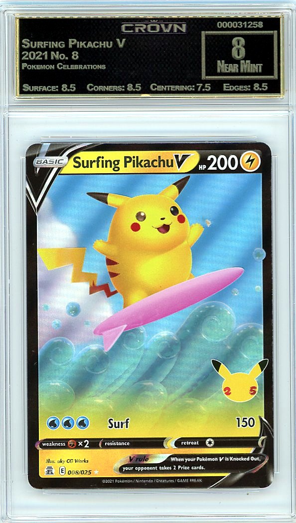 Surfing Pikachu V
