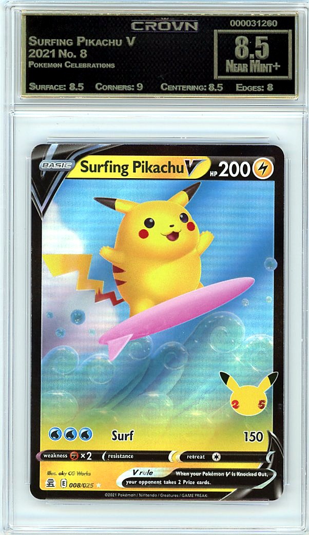 Surfing Pikachu V
