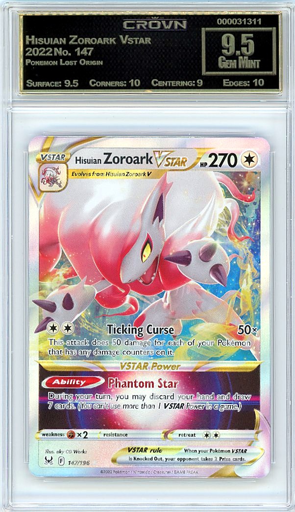 Hisuian Zoroark Vstar