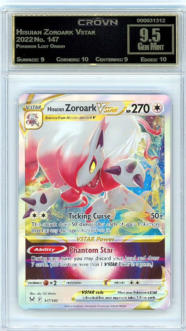 Hisuian Zoroark Vstar