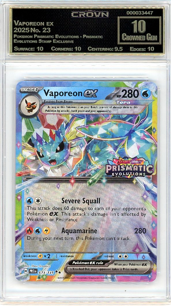 Vaporeon ex