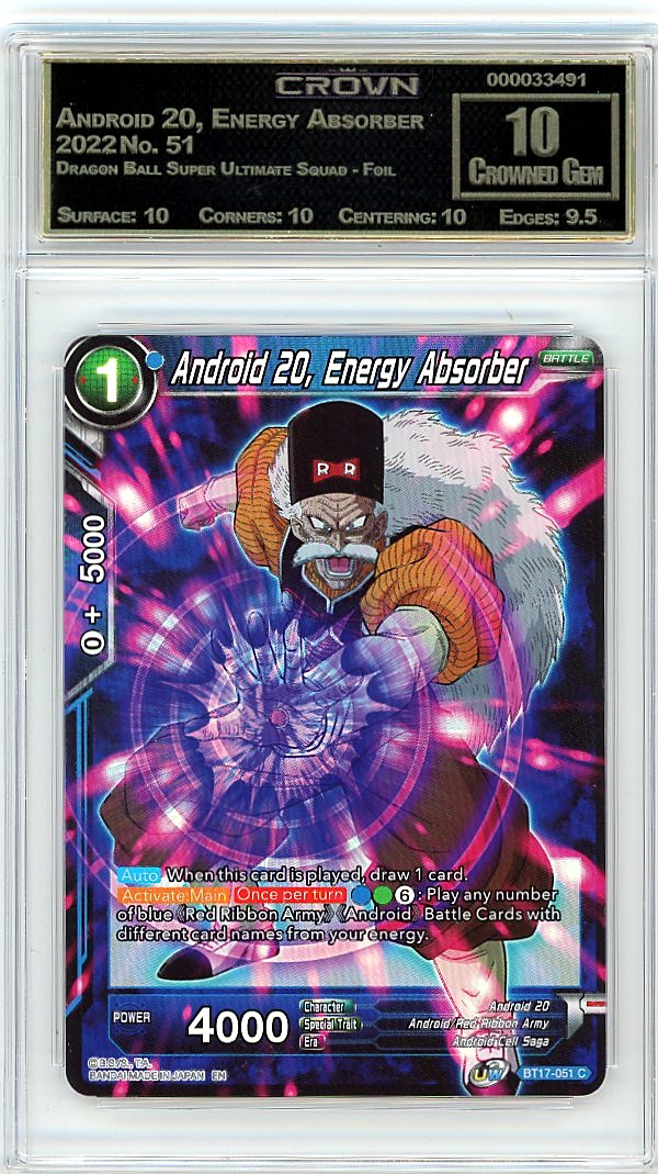 Android 20, Energy Absorber