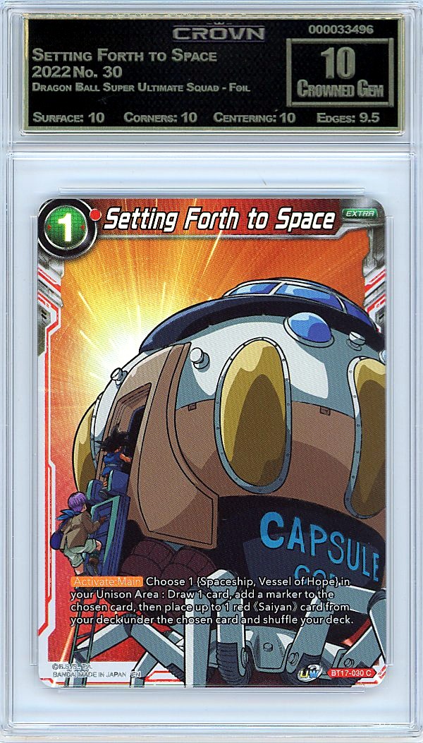 Setting Forth to Space