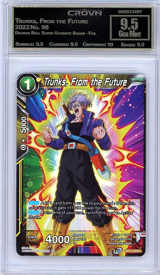 Trunks, From the Future