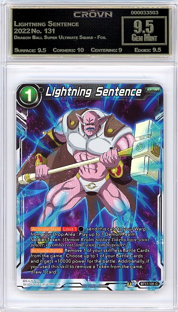 Lightning Sentence