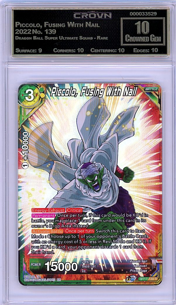 Piccolo, Fusing With Nail