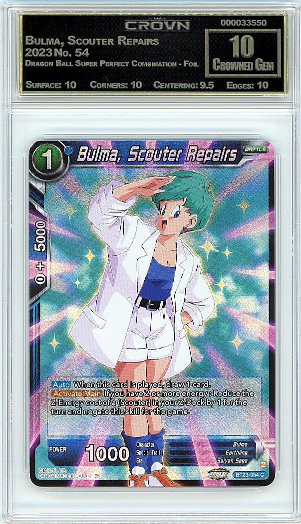 Bulma, Scouter Repairs