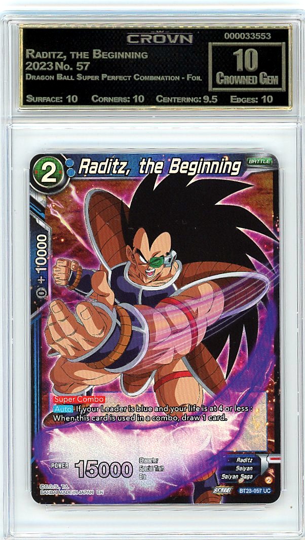 Raditz, the Beginning
