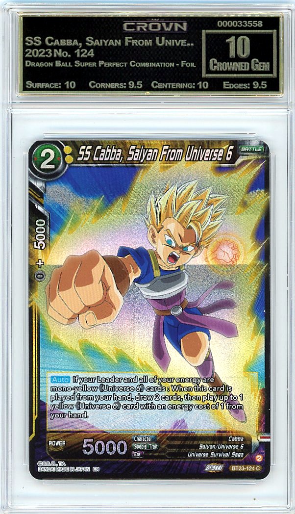 SS Cabba, Saiyan From Unive..
