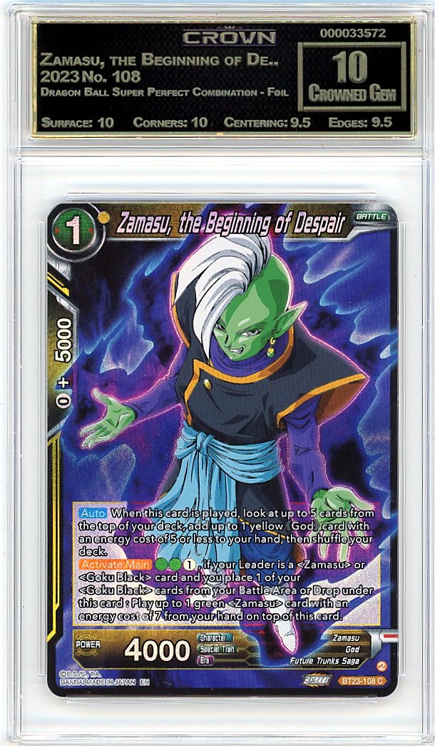 Zamasu, the Beginning of De..