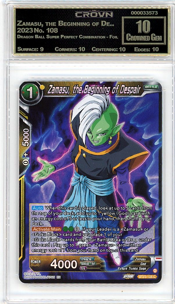 Zamasu, the Beginning of De..