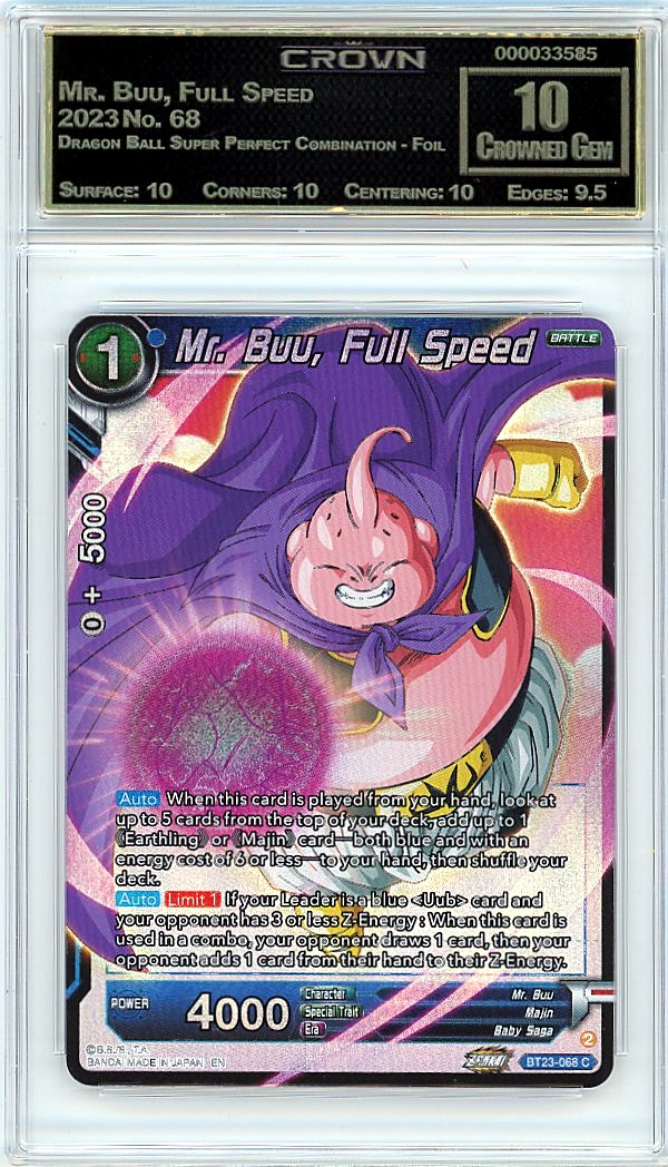 Mr. Buu, Full Speed