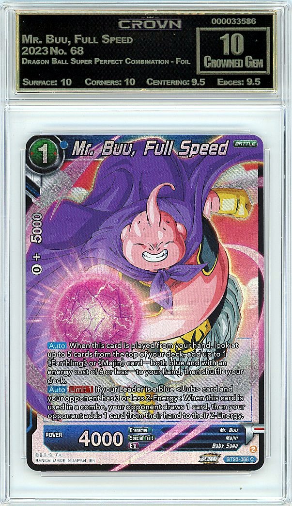Mr. Buu, Full Speed
