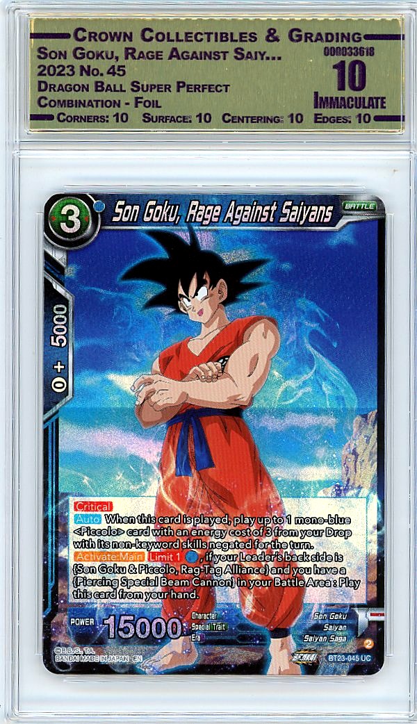 Son Goku, Rage Against Saiy…