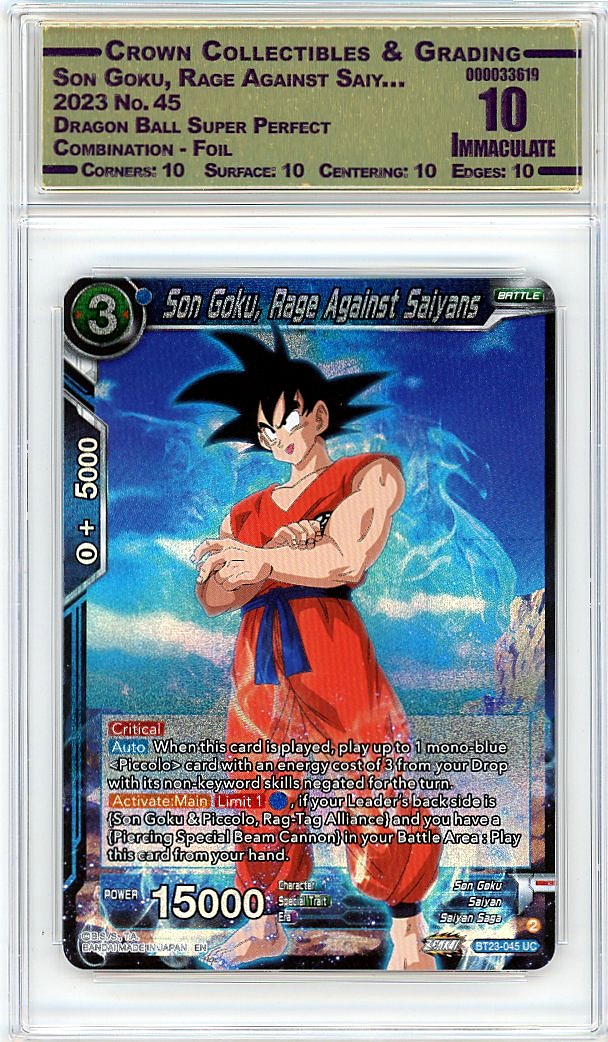 Son Goku, Rage Against Saiy…