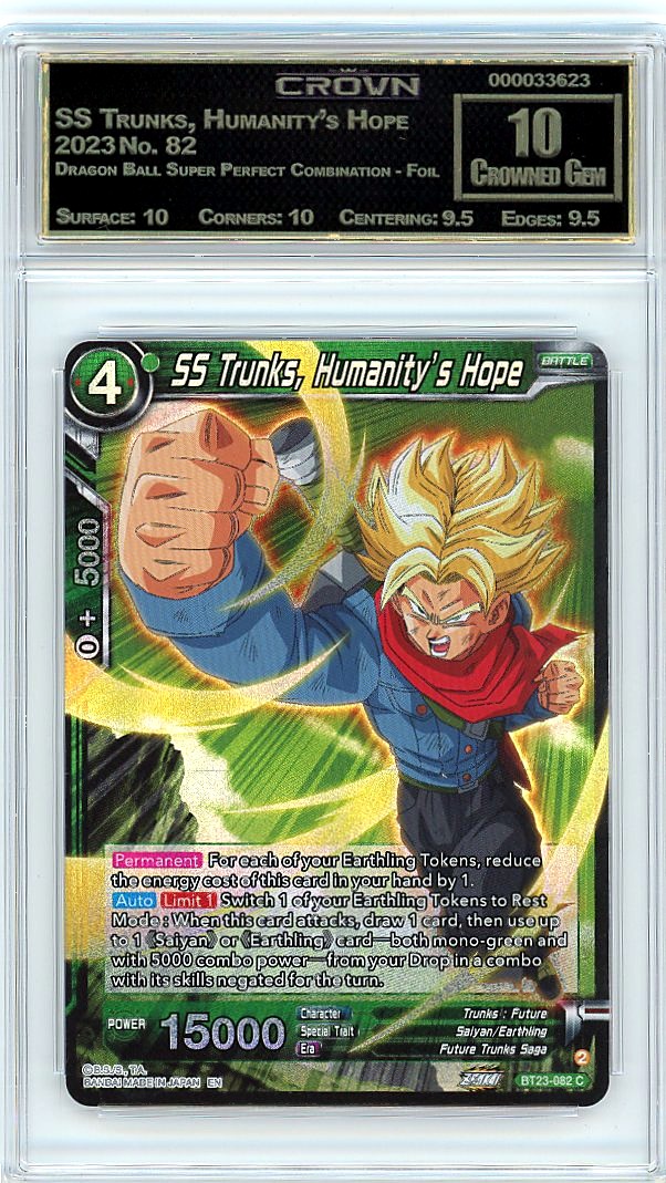 SS Trunks, Humanity's Hope