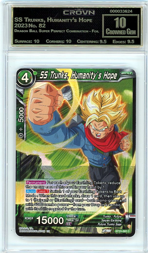 SS Trunks, Humanity's Hope