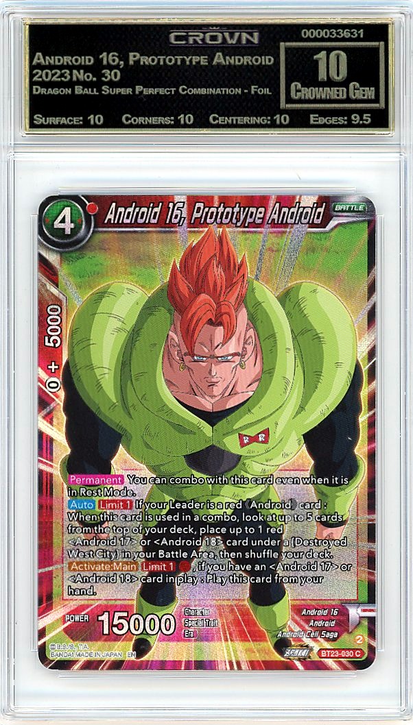 Android 16, Prototype Android