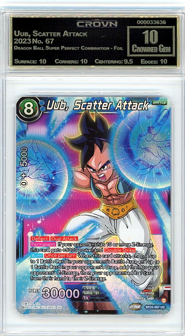 Uub, Scatter Attack