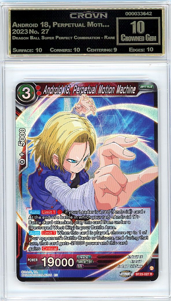Android 18, Perpetual Moti…