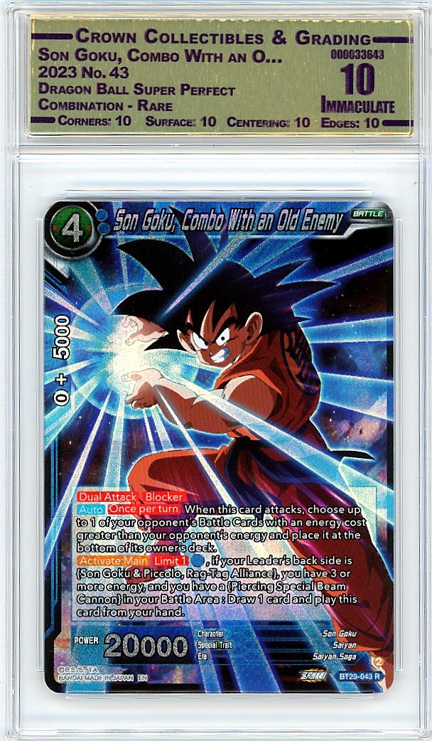 Son Goku, Combo With an O…
