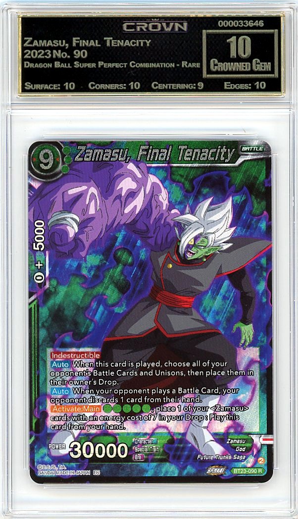 Zamasu, Final Tenacity