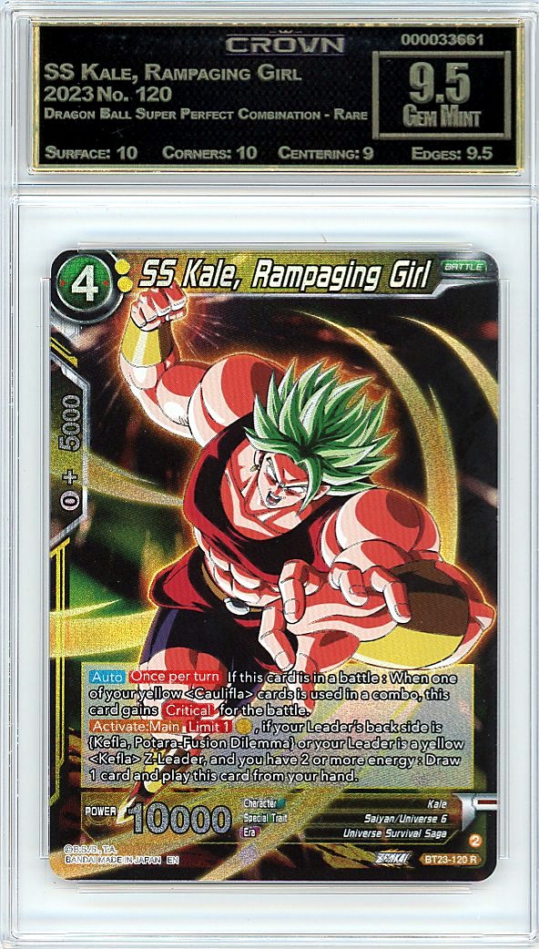 SS Kale, Rampaging Girl