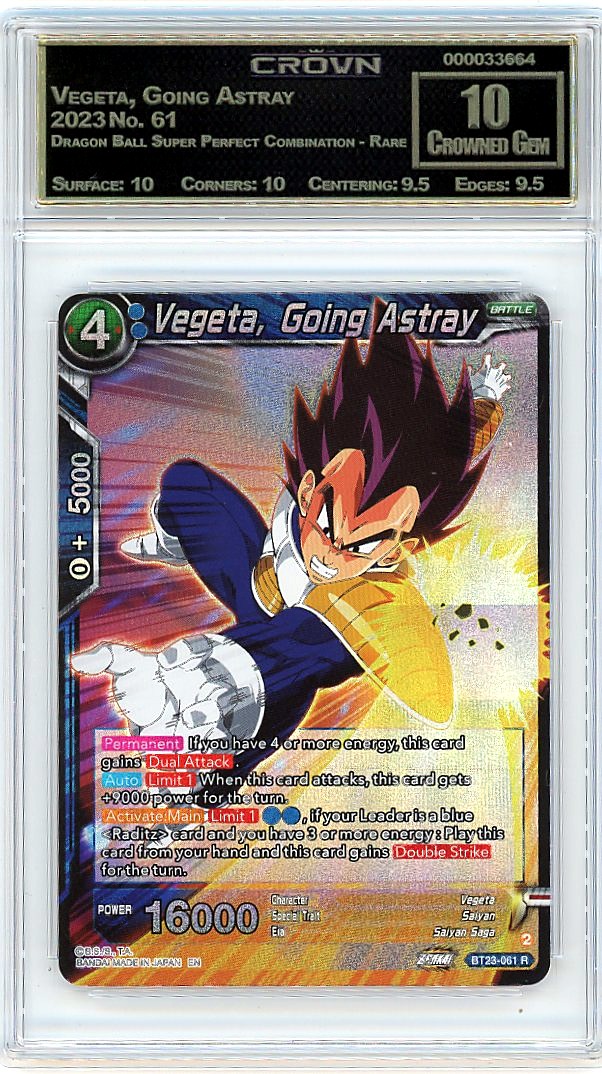 Vegeta, Going Astray