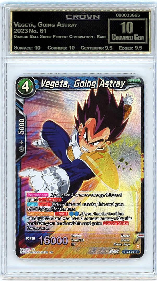 Vegeta, Going Astray