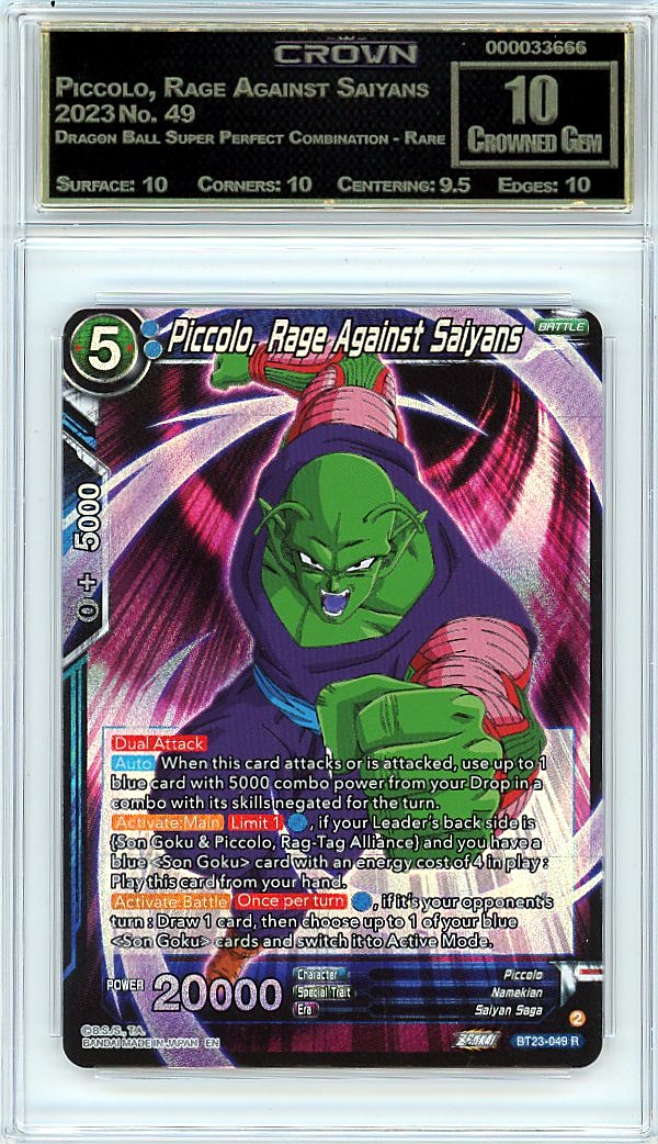 Piccolo, Rage Against Saiyans