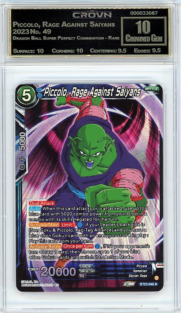 Piccolo, Rage Against Saiyans