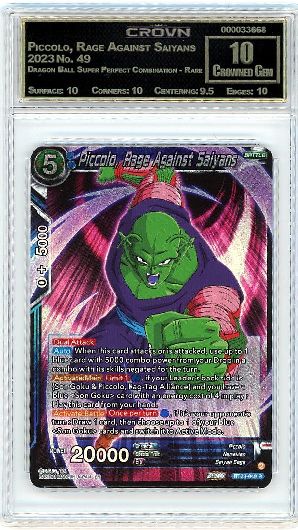 Piccolo, Rage Against Saiyans