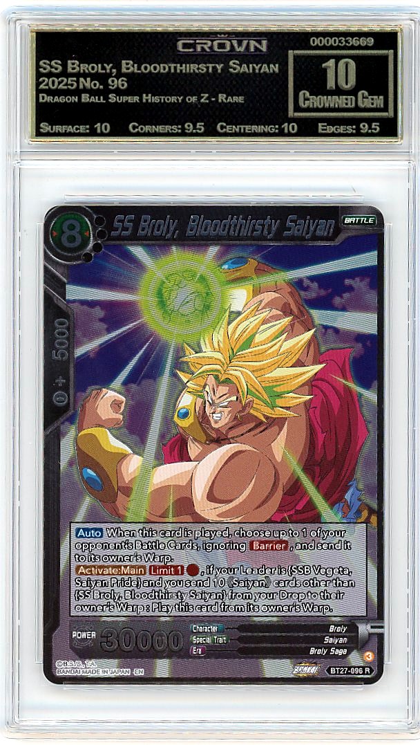 SS Broly, Bloodthirsty Saiyan