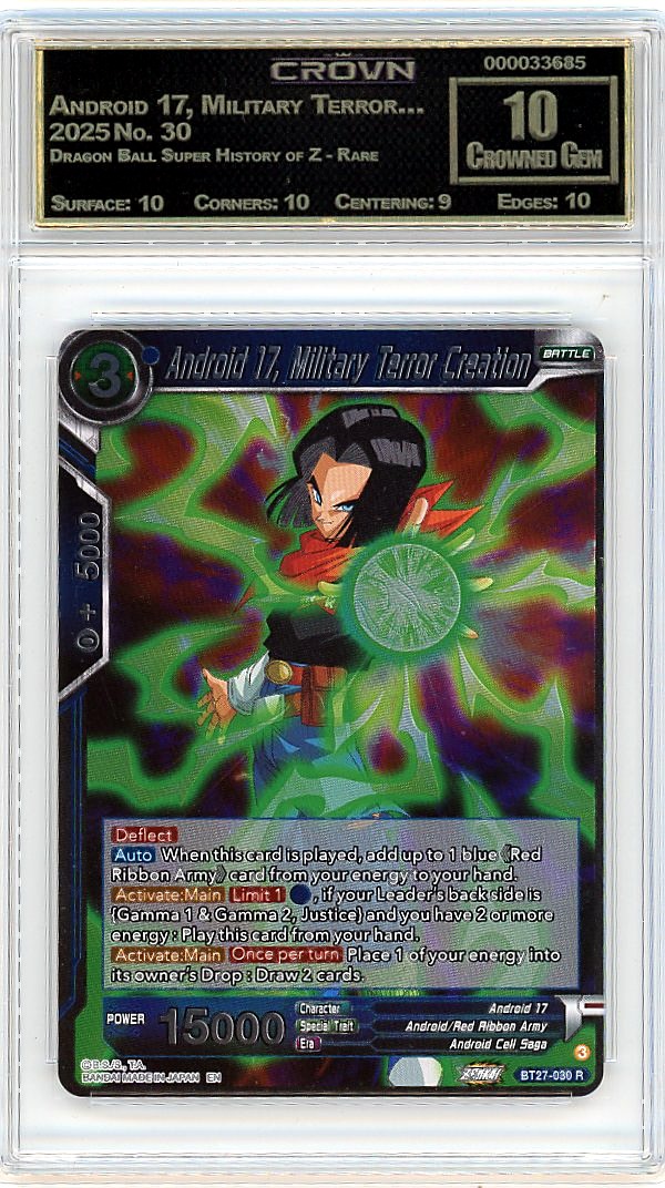 Android 17, Military Terror…