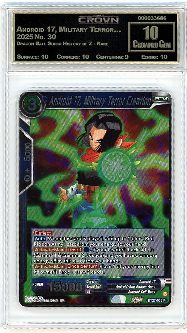 Android 17, Military Terror…