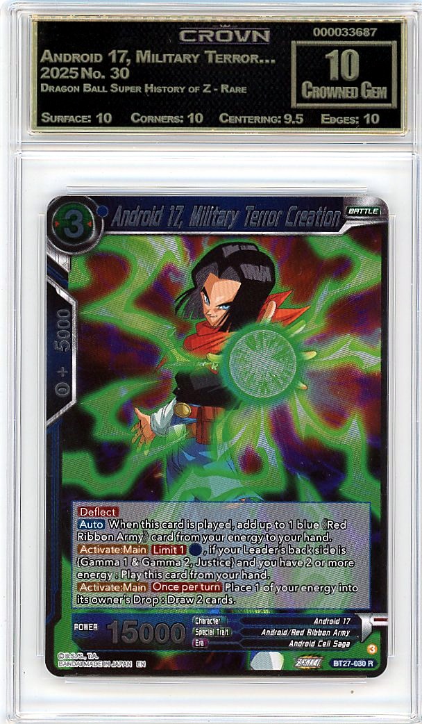 Android 17, Military Terror…