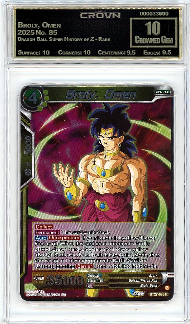 Broly, Omen