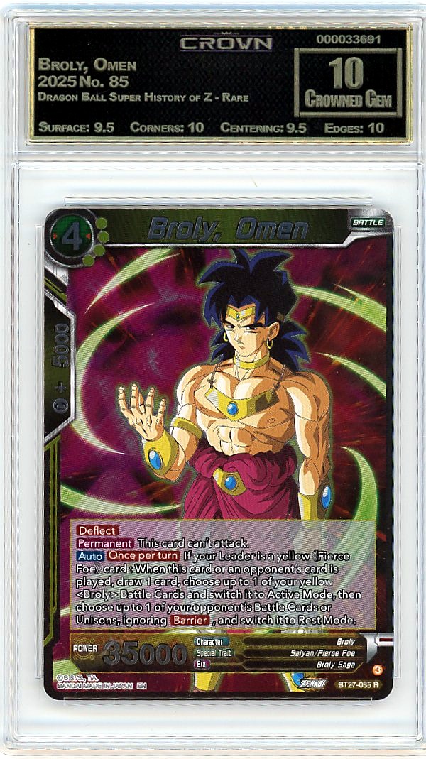 Broly, Omen