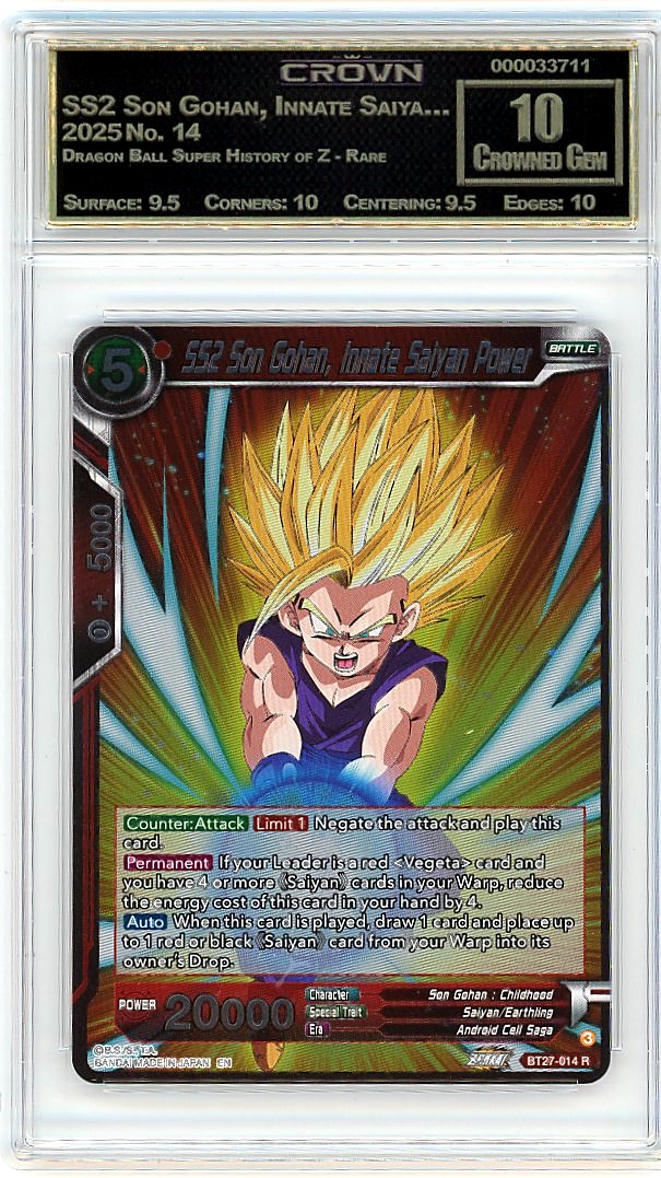 SS2 Son Gohan, Innate Saiya…