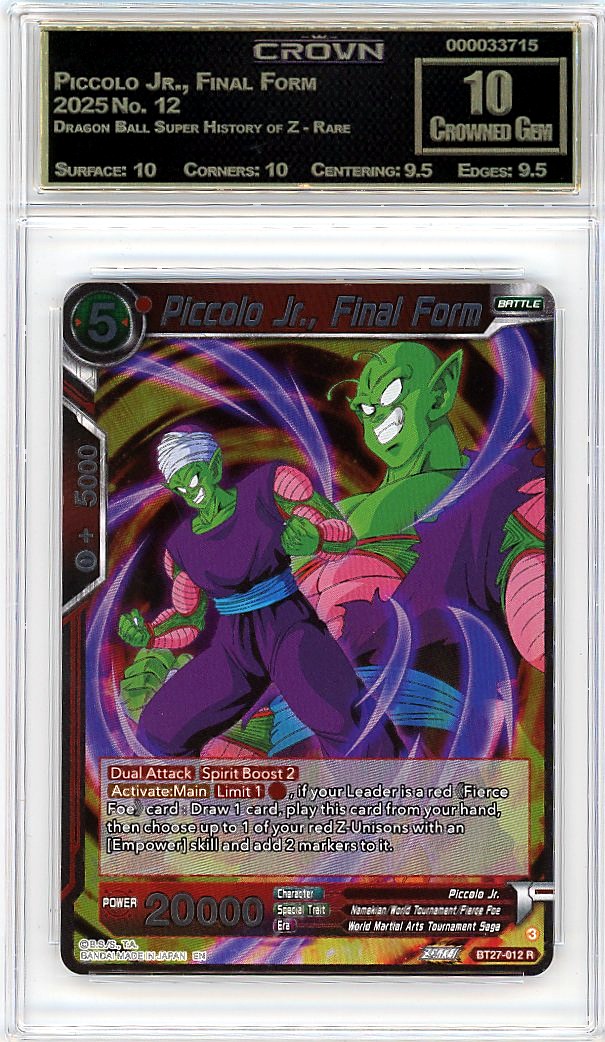 Piccolo Jr., Final Form