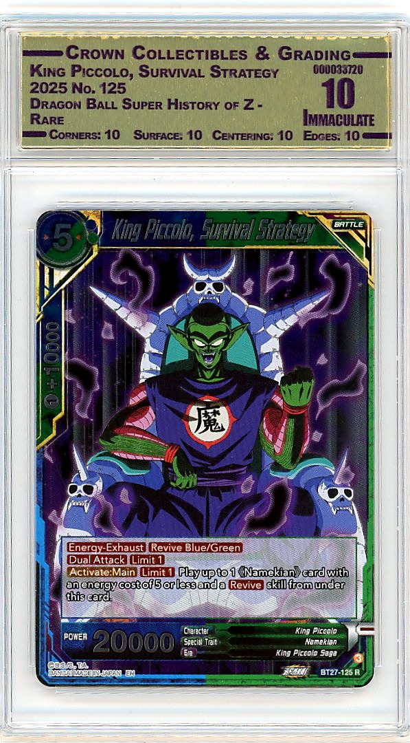 King Piccolo, Survival Strategy