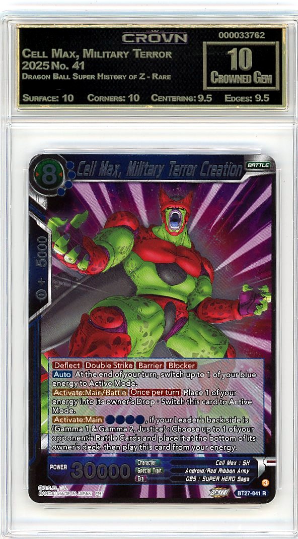 Cell Max, Military Terror Cr…