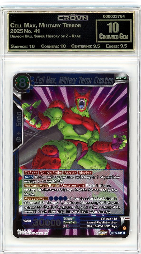 Cell Max, Military Terror Cr…