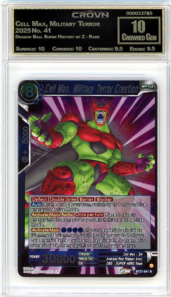 Cell Max, Military Terror Cr…