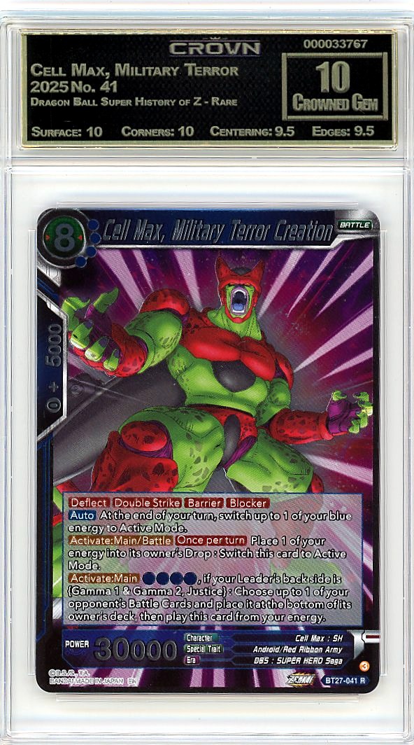 Cell Max, Military Terror Cr…