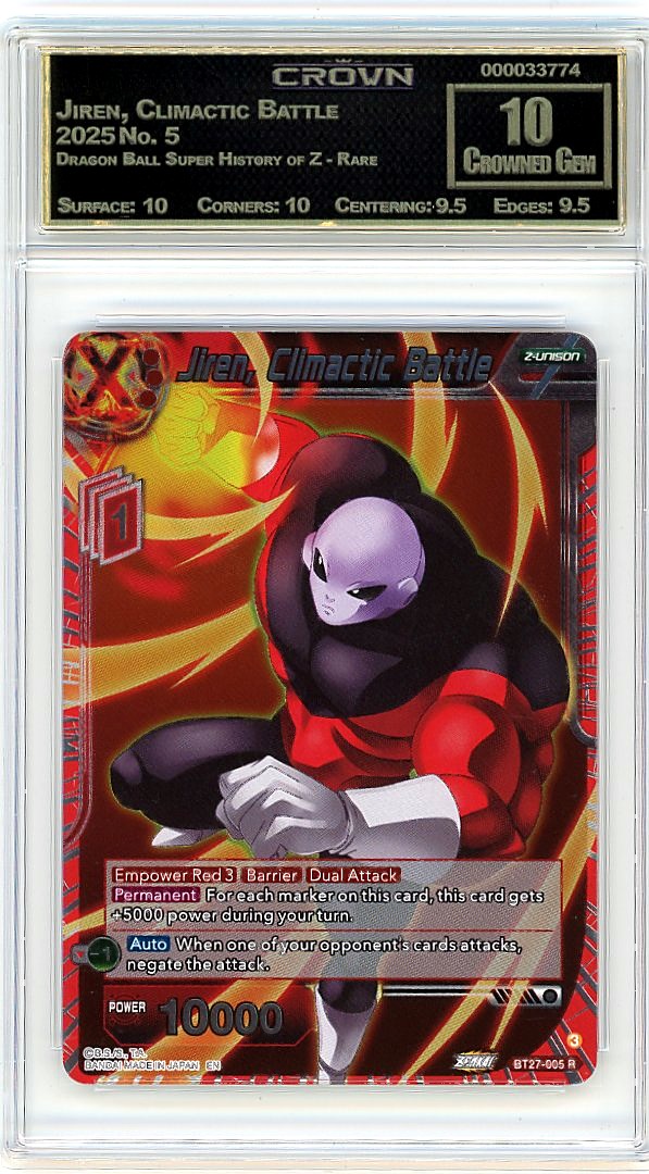 Jiren, Climactic Battle